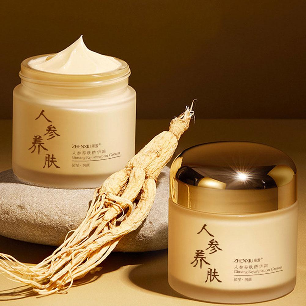 Ginger Tea - Krim Wajah Ginseng Anti Kerutan Pelembab
