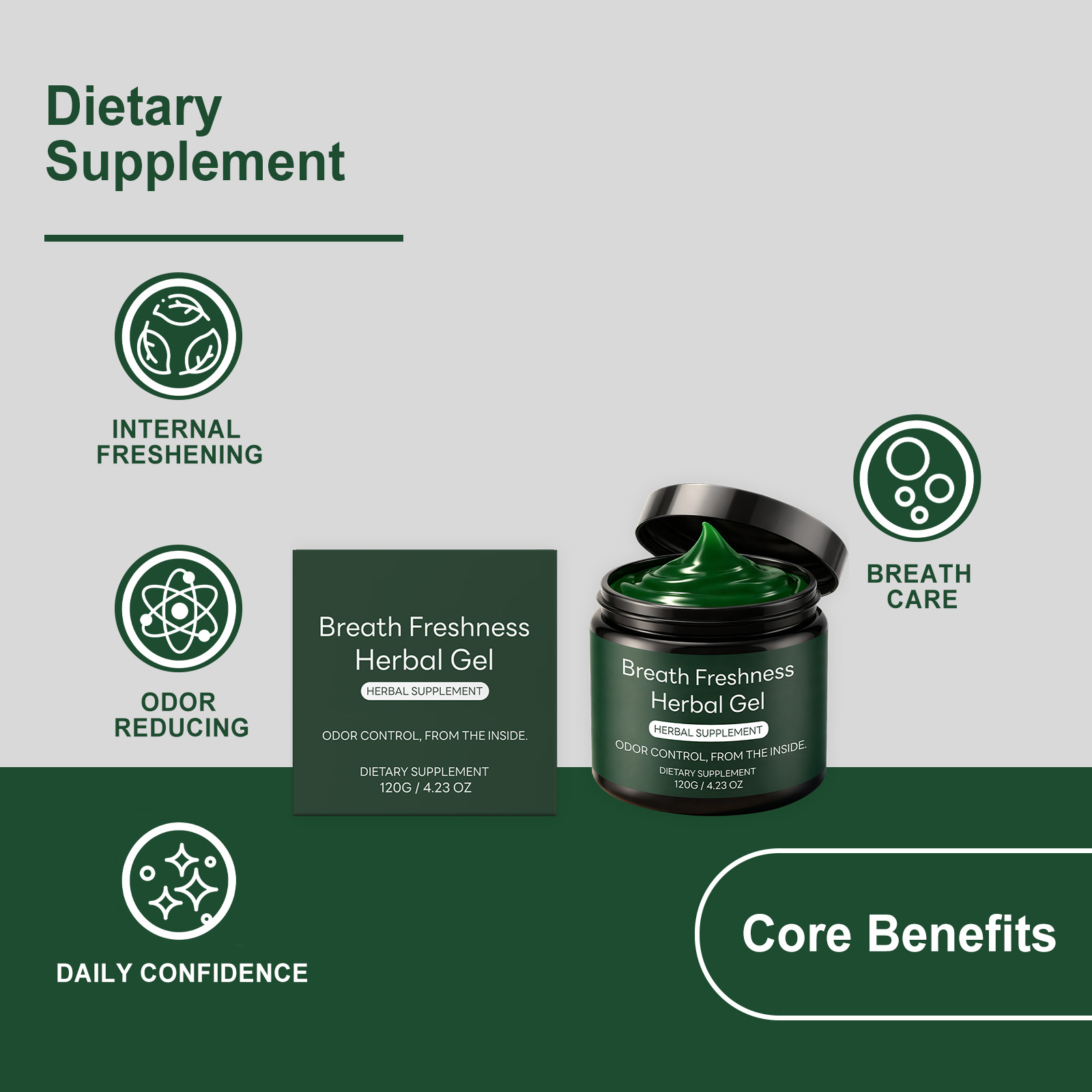 Suplemen Gel Herbal Penyegar N - Herbal Supplement ulasan dan harga