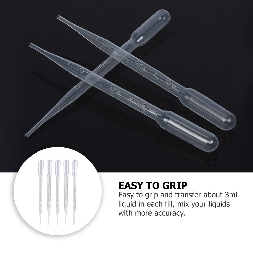 3 ml Pipet Plastik Sekali Paka - Essential Oils ulasan dan harga