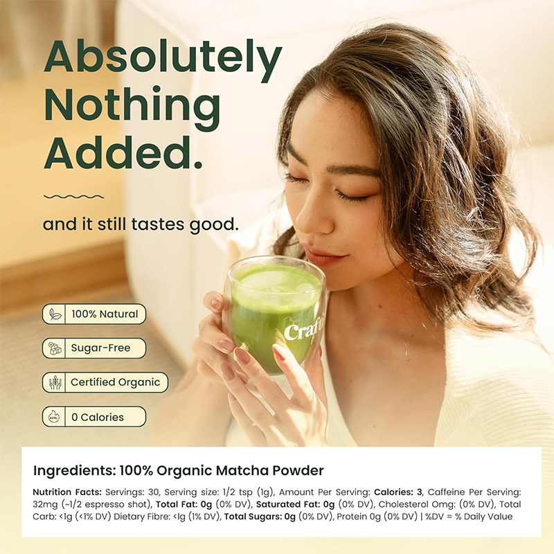 Bubuk Matcha, Penambah Energi  - Herbal Tea ulasan dan harga