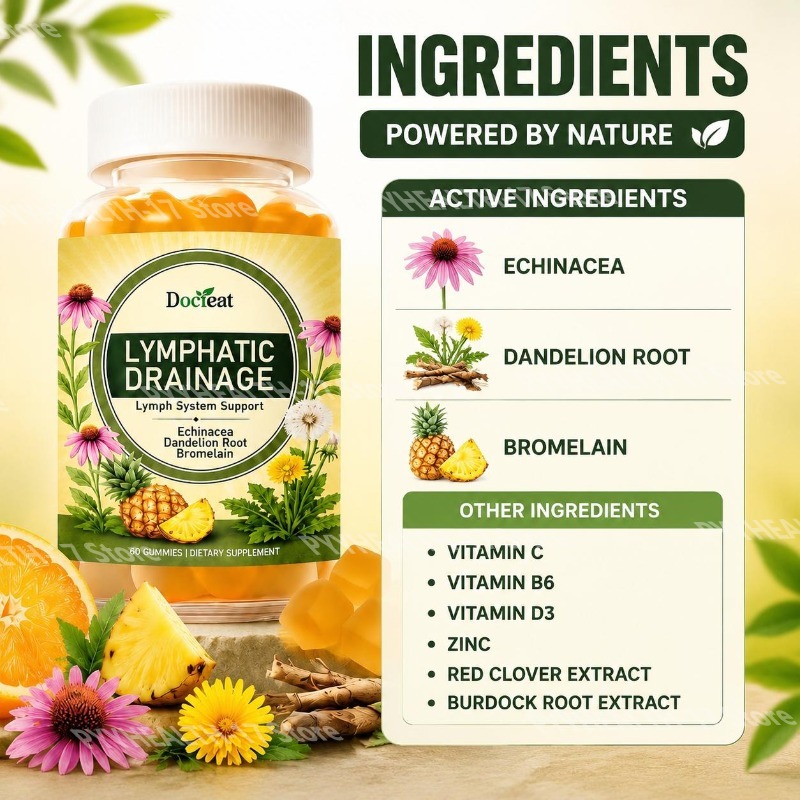 Permen Jeli Docteat untuk Mend - Echinacea ulasan dan harga