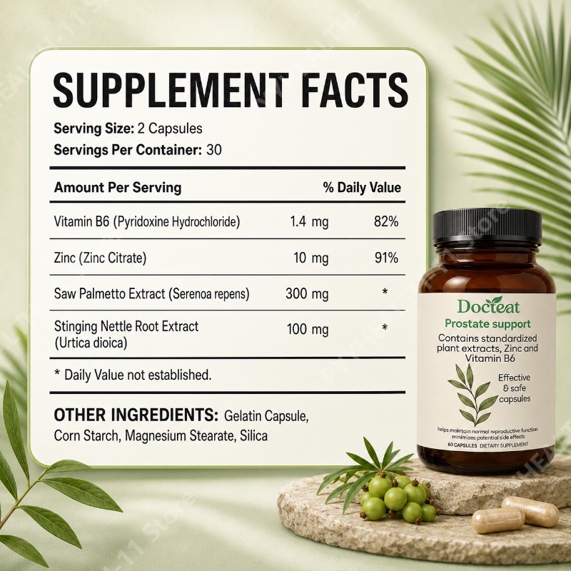 Kapsul Saw Palmetto dengan Aka - Herbal Supplement ulasan dan harga